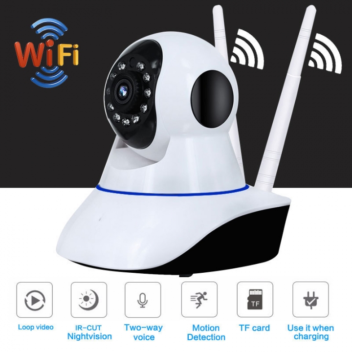 1080P IP Wireless Camera 360 Degree CCTV Wifi Camera Night Vision Security Cameras