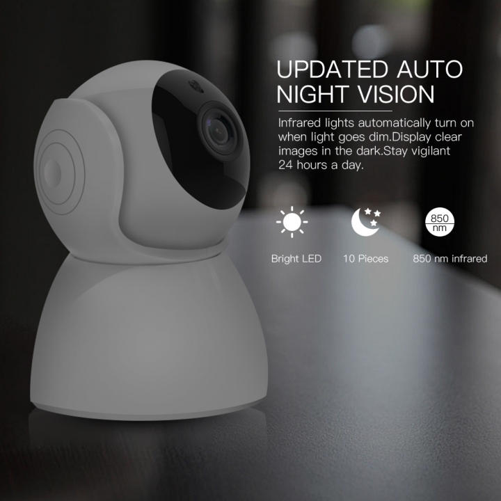 1080P IP Camera Wireless CCTV Surveillance Home Security Wifi Camera 2 Way Audio Night Vision