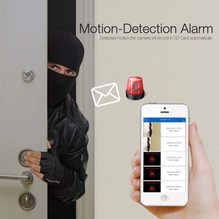 mini camera 360 network ip wireless wifi camera 1080P panoramic CCTV security camera night vision