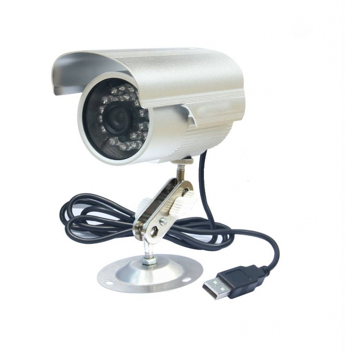 Security Waterproof USB Outdoor Camera TF Card With Night Vision Surveillance CCTV Video Recorder