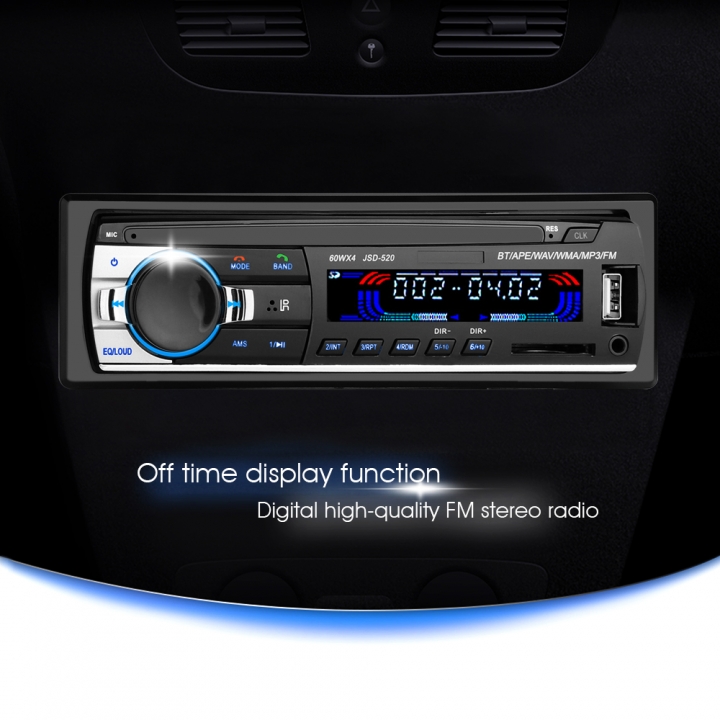 Bluetooth Car Audio Stereo Car Radio 12V FM Aux Input Receiver USB MP3 MMC WMA Car Radio Mp3 Player
