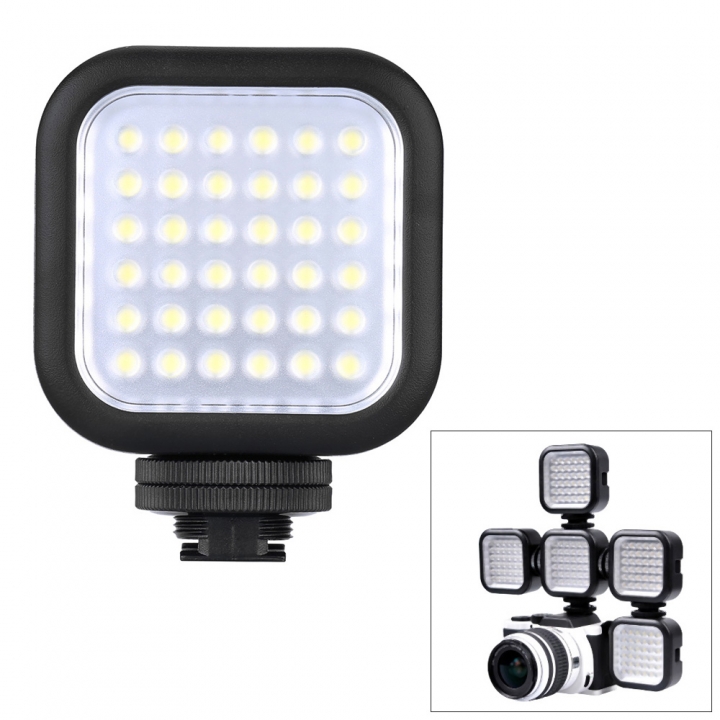 LED36 Video Light 36 LED Lights Lamp 5500~6500K Photographic Lighting for DSLR Camera Camcorder DVR