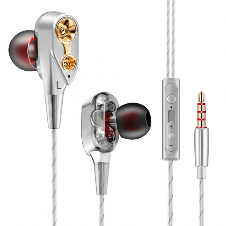 In Ear earphone Bass Stereo Earphones With Microphone Sport Running earbuds For Apple Phone Xiaomi