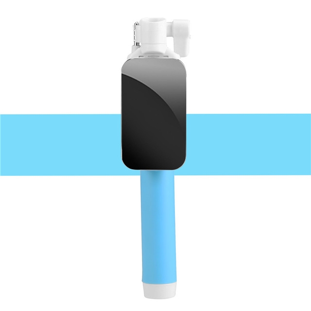 Mini Portable Extendable Wired Selfie Stick Cable Mirror Autodyne Artifact For Smart Phone