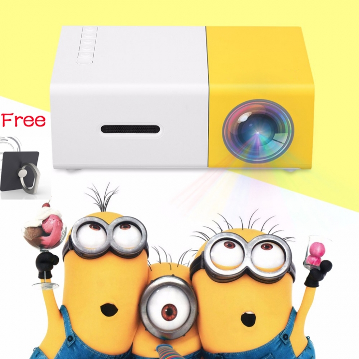 Hometheater HD 1080P Portable Home Theather Cinema Audio HDMI USB Projector Video Media Player