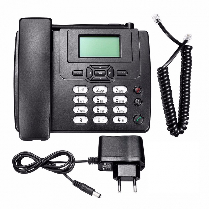 GSM 900/1800MHz Support SIM Card Fixed Phone With Call ID Phone Fixed Wireless Telephone Home