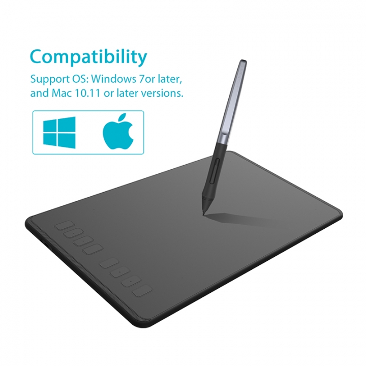 HUION H950P Ultrathin Graphic Tablet Digital Tablets Drawing Pen Tablet with Battery-Free Stylus