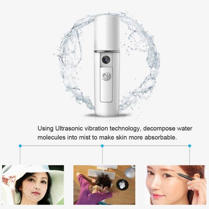 Mini Nano Steamer Hydrating Skin Face Care Machine Mist Spray Nano Mister Portable  Face Sprayers