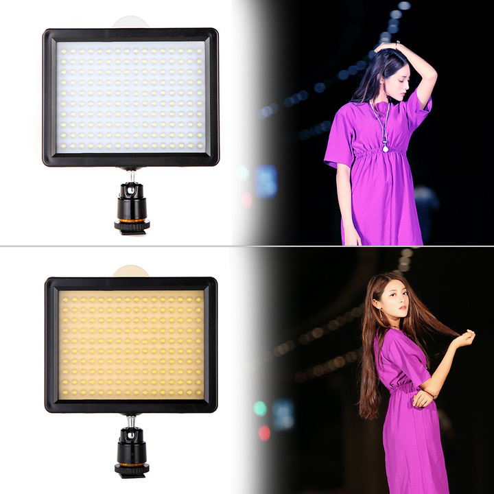 160 LED Studio Video Light Camera Lamp DV Camcorder Photography Studio Professional For DSLR Camera