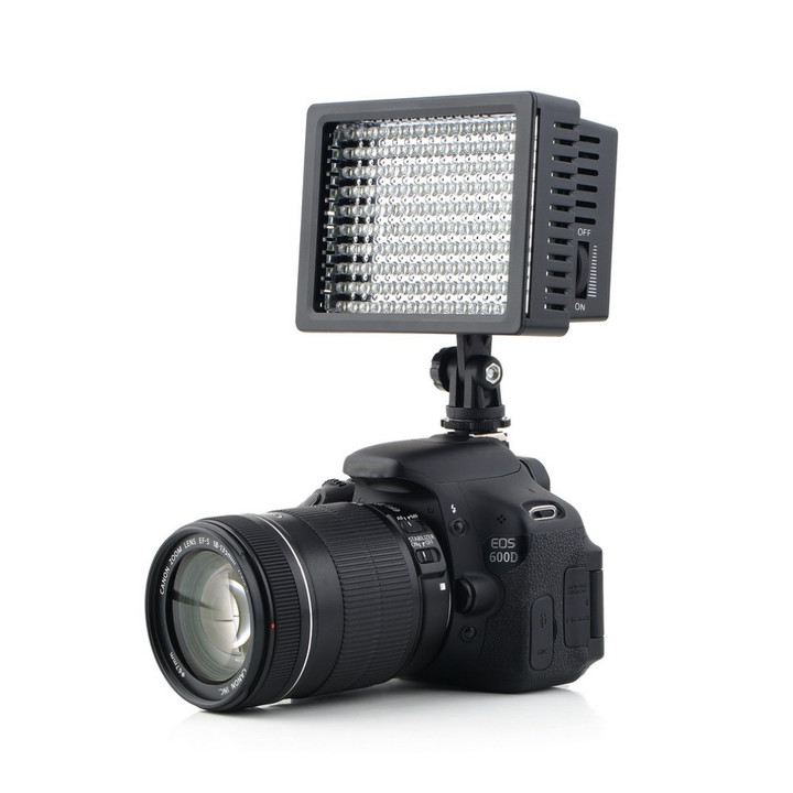 160 LED Studio Video Light Camera Lamp DV Camcorder Photography Studio Professional For DSLR Camera