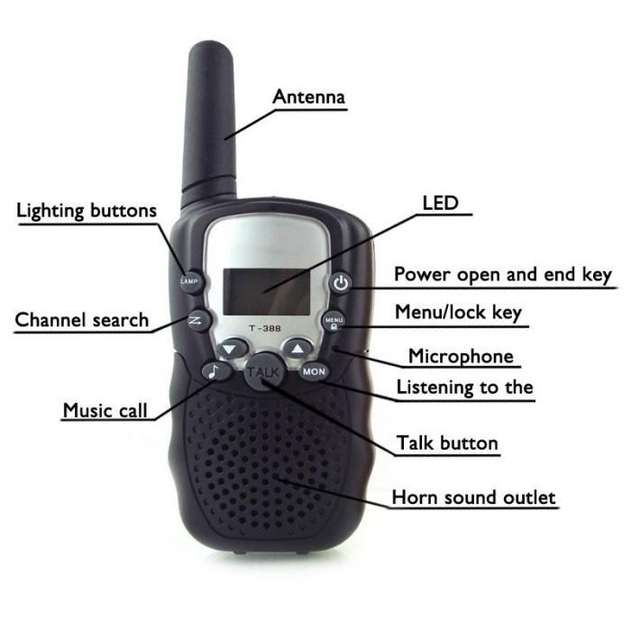 Walkie Talkie Kids Child Mni Toys Ultra-distant Intercom Electronic Portable Two-Way Radio