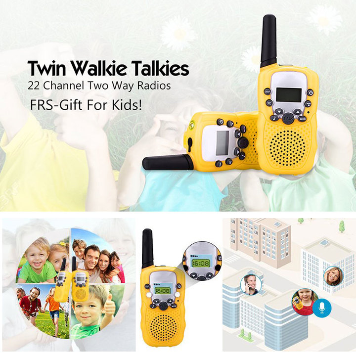 Walkie Talkie Kids Child Mni Toys Ultra-distant Intercom Electronic Portable Two-Way Radio