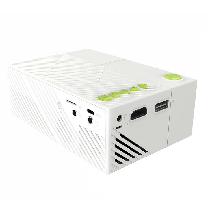 Portable LCD Projector HD Hometheater 1080P AV USB HDMI Video LED Mini Projector Smart Home Theater