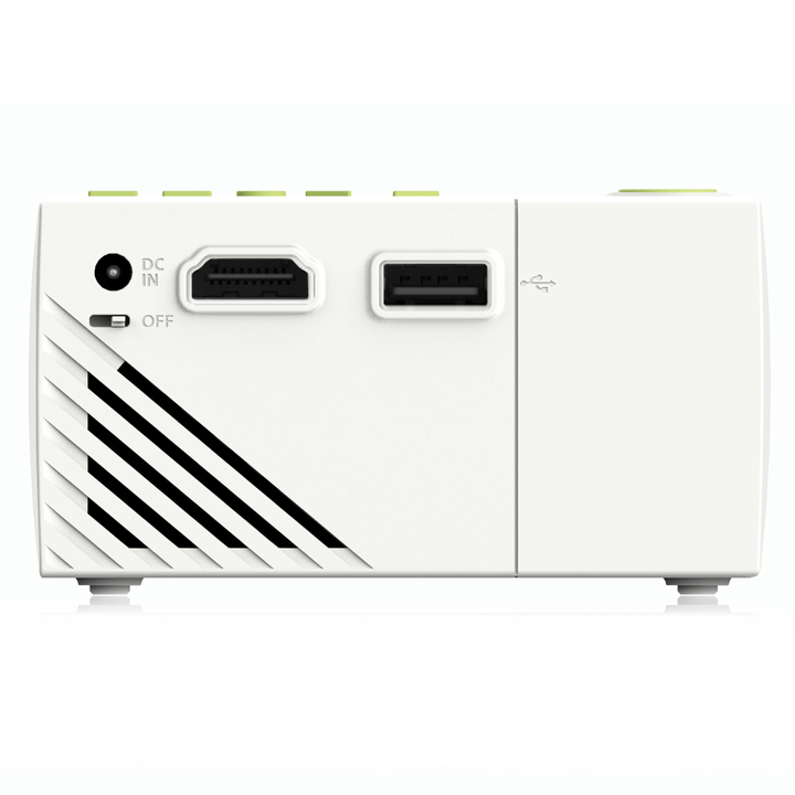 Portable LCD Projector HD Hometheater 1080P AV USB HDMI Video LED Mini Projector Smart Home Theater