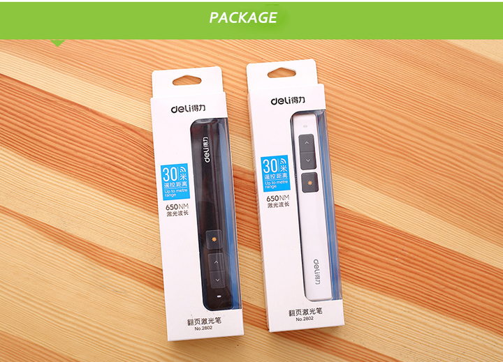 Red PPT laser pointer 100 meter Powerpoint laser Flip pen remote control
