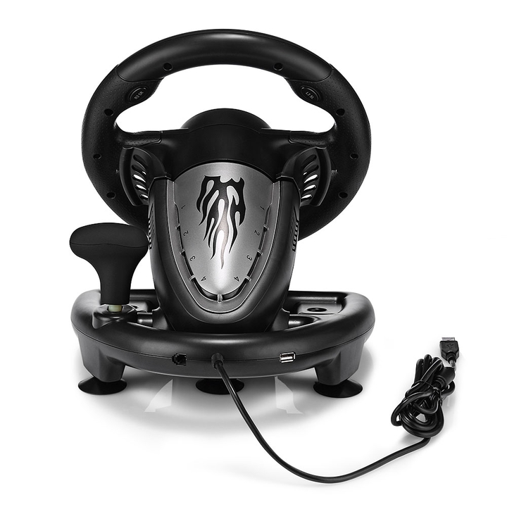 PXN Racing Game Steering Wheel with Pedal Game Controller Joystick Compatible with PC PS4 Xbox One