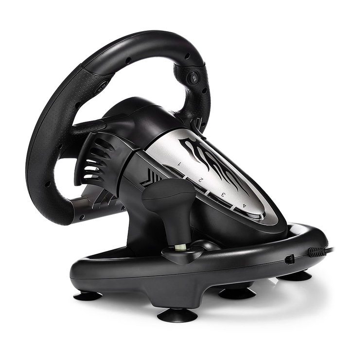 PXN Racing Game Steering Wheel with Pedal Game Controller Joystick Compatible with PC PS4 Xbox One