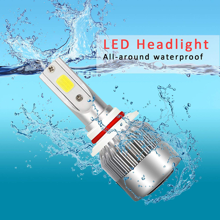 2PCS Auto Car LED Headlight Bulb Lamp H11 H7 H4 H1 H3 9005 9003 36W Car LED Headlight Waterproof Bulbs