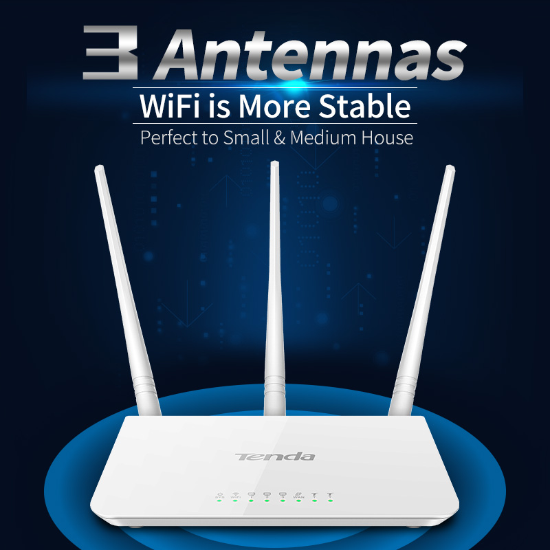 300Mbps Wireless WiFi Router Multi Language Firmware 1*WAN+3*LAN Ports Perfect to House