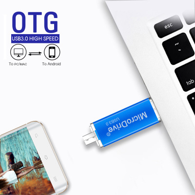2 in 1 micro usb stick OTG pen drive usb flash drive 16 32 64GB High Speed usb 3.0 Flash Stick