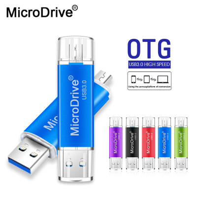 2 in 1 micro usb stick OTG pen drive usb flash drive 16 32 64GB High Speed usb 3.0 Flash Stick