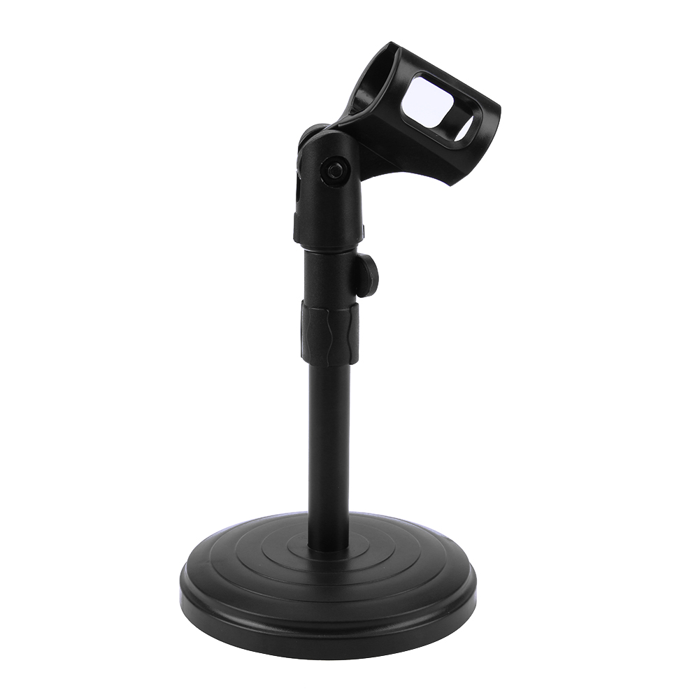 Foldable Desktop Tripod Mic Stand Adjustable Angle Table Tops Microphone Mount Holder Stand Bracket