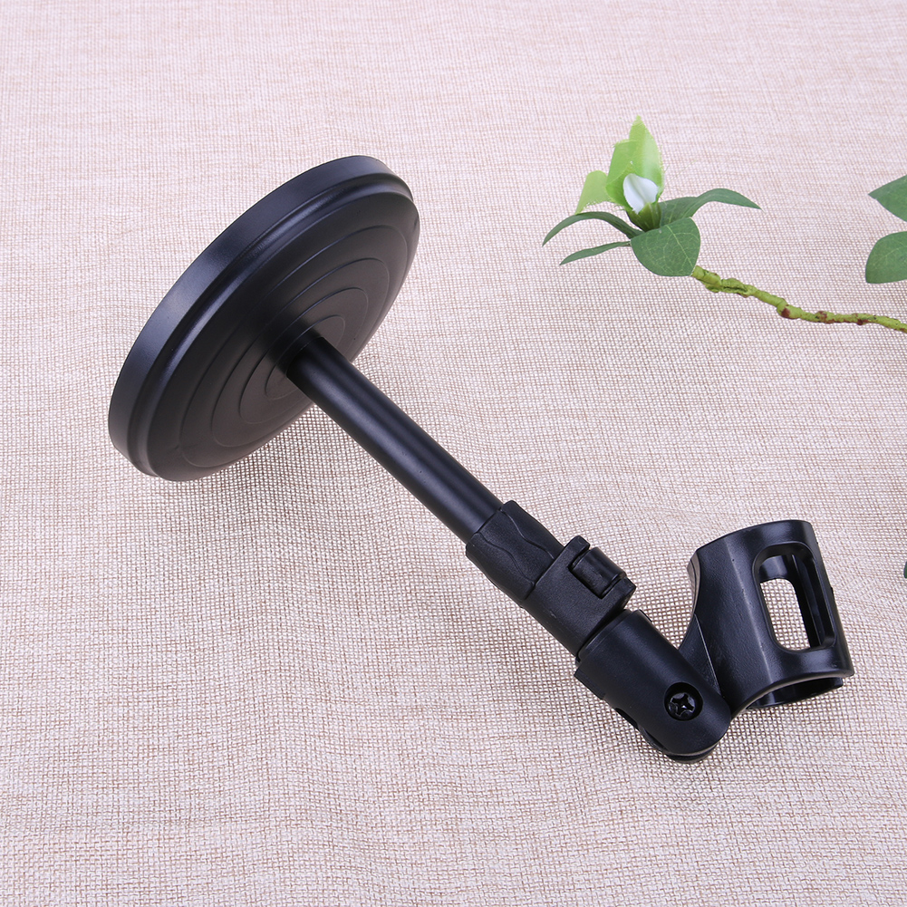 Foldable Desktop Tripod Mic Stand Adjustable Angle Table Tops Microphone Mount Holder Stand Bracket
