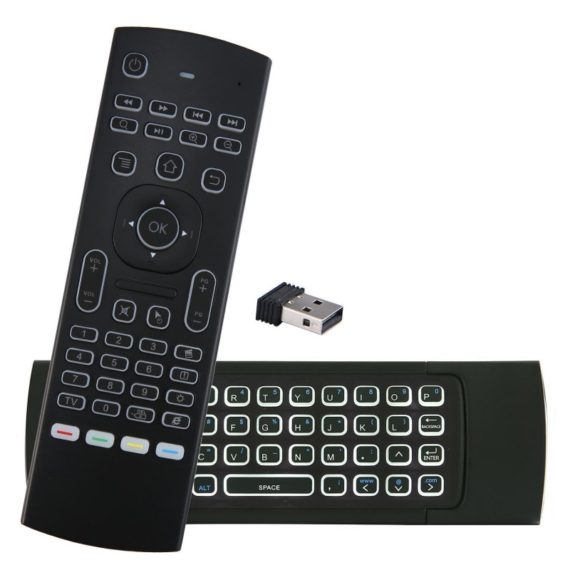 Air Mouse Smart Voice Remote Control 2.4G RF Wireless Keyboard For Android TV Box PC