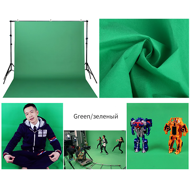 3X3/6M Screen Photo Background Photography Studio Video Nonwoven Fabric Chromakey Backdrop Cloth
