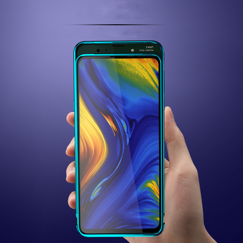 Xiaomi Mi Mix 3 Case 6.39&apos;&apos; Transparent PC 360 Full Cover for Mi Mix3 Shockproof Hard Clear Cover