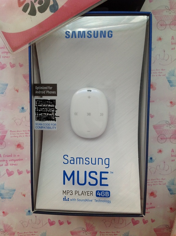 Original Samsung mp3 small stone Samsung Muse YP-W1 player