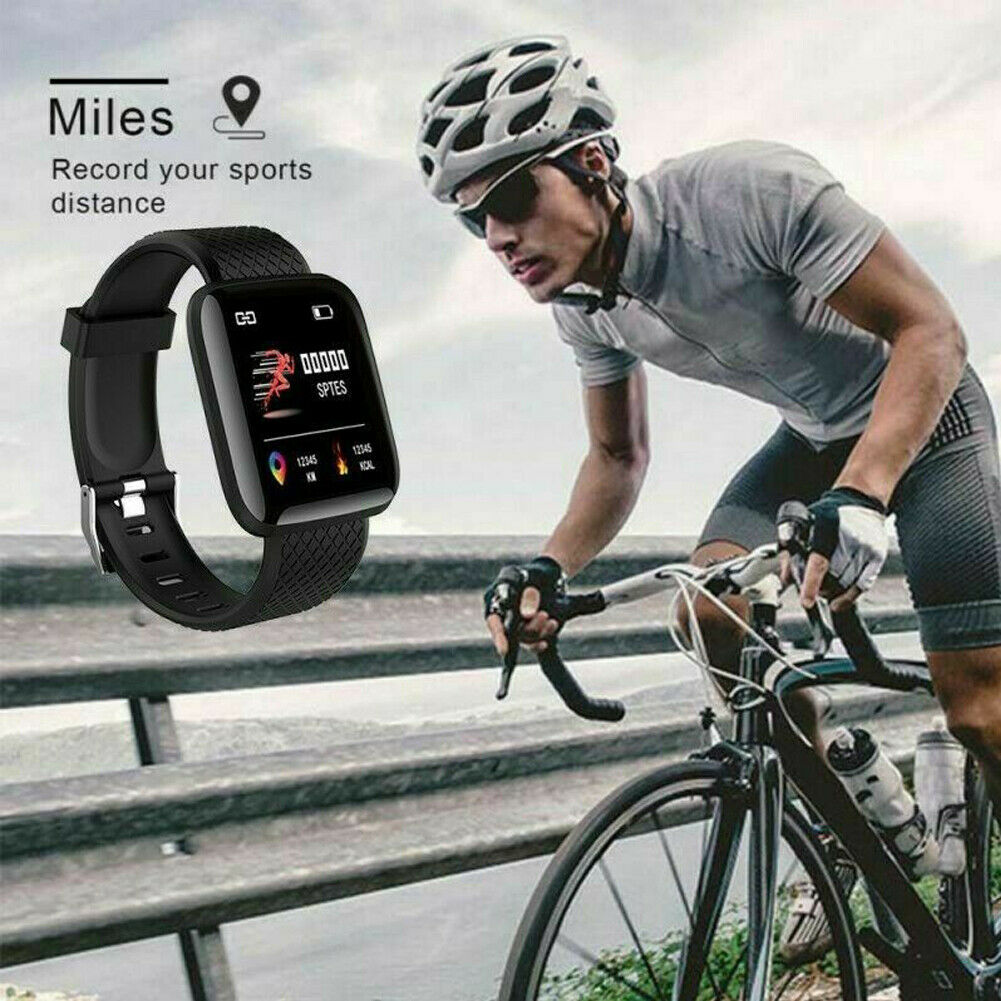 Fitness Smart Watch Activity Tracker Android iOS Heart Rate Blood Pressure Waterproof Smart Band