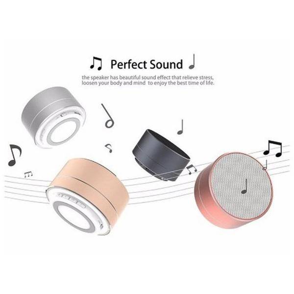 Mini Wireless Bluetooth Speaker Stereo Portable Speakers with Built Mic Subwoof Column Loudspeaker