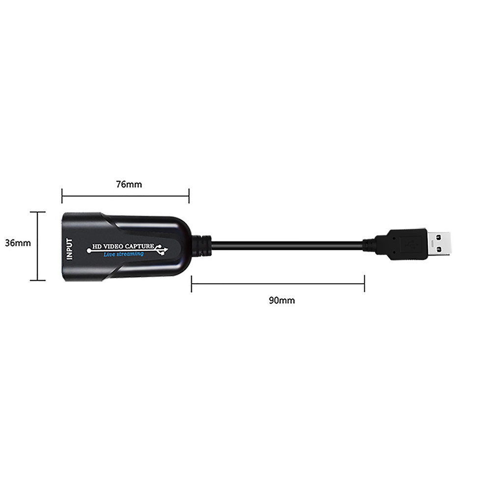 USB 3.0 HDMI Game Capture Card 1080P video Reliable streaming Adapter For Live Broadcasts