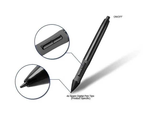 Huion H420 4-Inch Digital Tablets USB Signature Pen Tablet Art Design Graphics Drawing Game Tablet