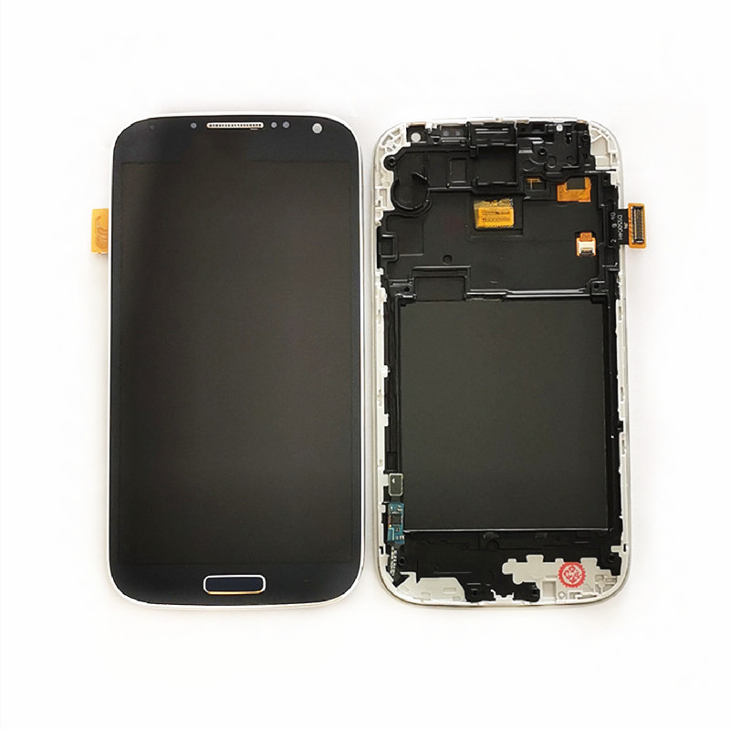 LCD For Samsung Galaxy S4 i9505 i9500 LCD Display Touch Screen Digitizer Assembly with Frame