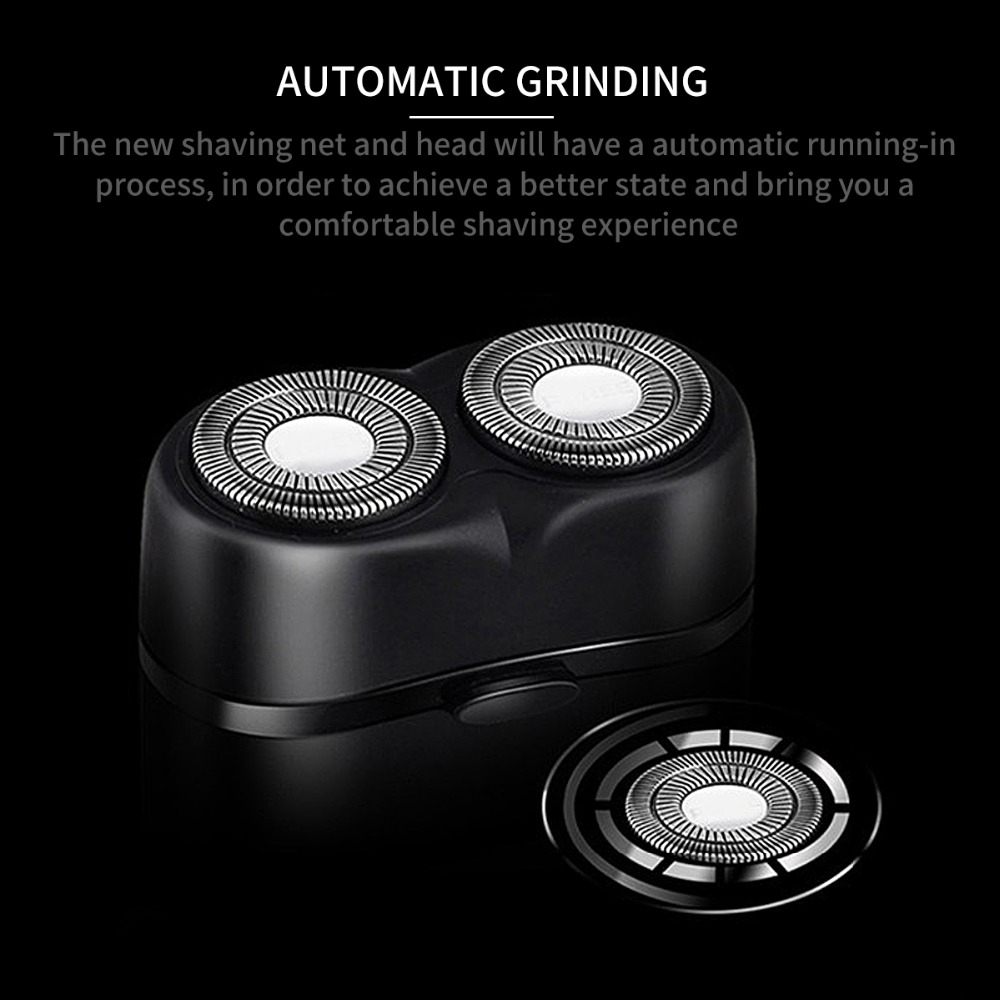 Portable Dual-Blade Electric Shaver Rechargeable Razor beard shaving machine trimmer for Men
