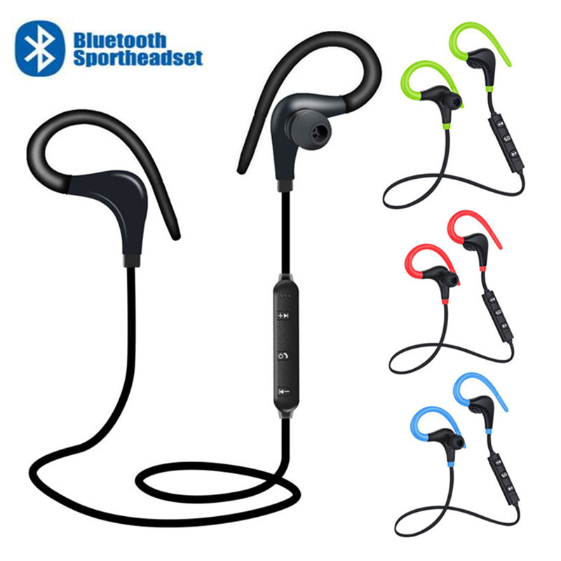 Bluetooth Earphone Sports Wireless SweatProof Bluetooth Bass Earphone Earbuds With Mic