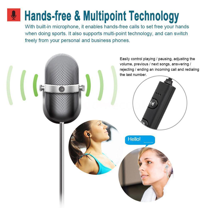 Bluetooth Earphone Sports Wireless SweatProof Bluetooth Bass Earphone Earbuds With Mic