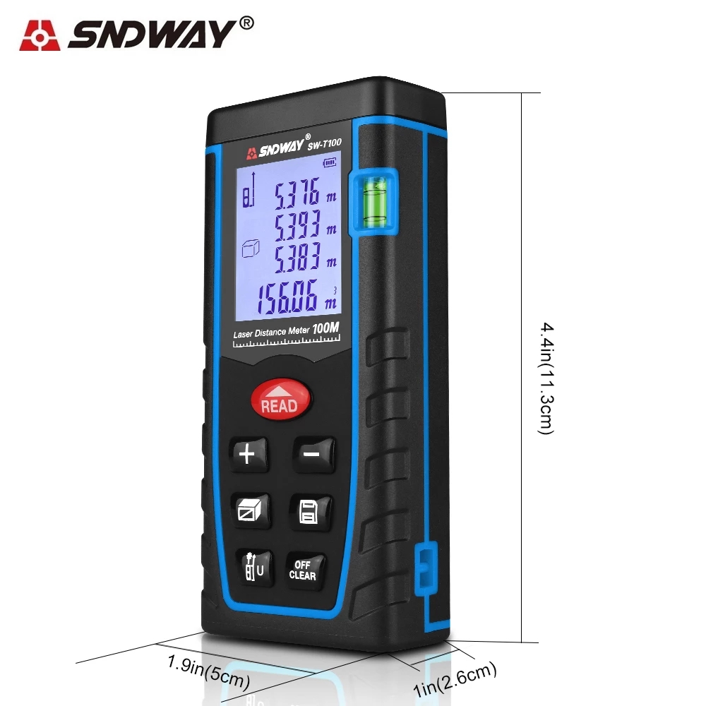 Laser Distance Meter 40-100m Laser Rangefinder Trena Laser Tape Measure ruler Diastimeter Tool