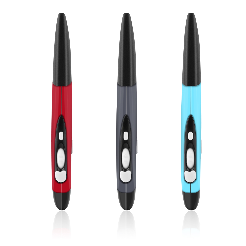 Wireless Mouse Optical Pen Mouse Laser Pointer Adjustable for Laptops Desktops Computer PPT PC