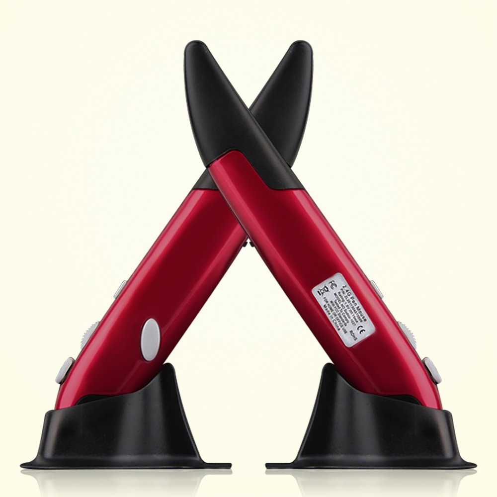 Wireless Mouse Optical Pen Mouse Laser Pointer Adjustable for Laptops Desktops Computer PPT PC