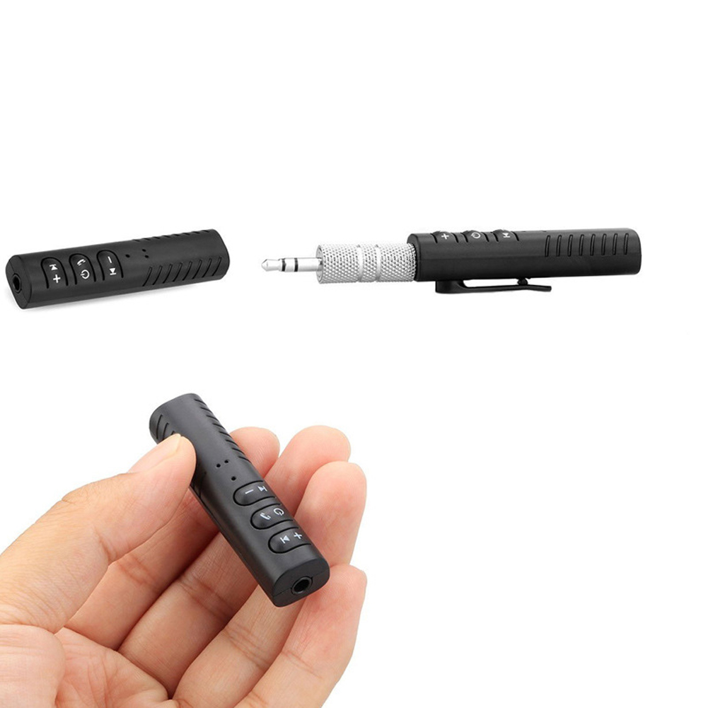 Wireless Bluetooth Receiver Handfree 3.5mm Auto AUX Audio Adapter for Car Stereo Phone MP3 DXY88