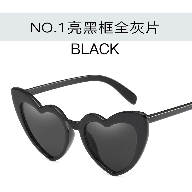 Love Heart Sunglasses Women Cat Eye Vintage Sun Glasses Birthday gift Heart shape Party Glasses