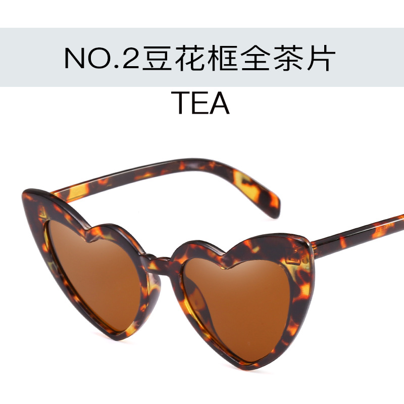 Love Heart Sunglasses Women Cat Eye Vintage Sun Glasses Birthday gift Heart shape Party Glasses