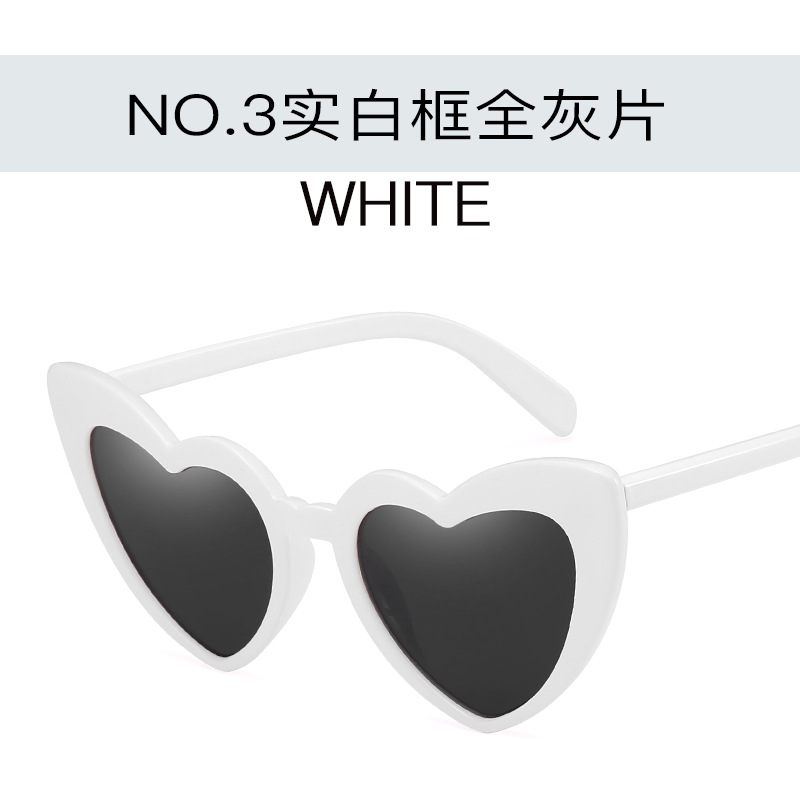 Love Heart Sunglasses Women Cat Eye Vintage Sun Glasses Birthday gift Heart shape Party Glasses
