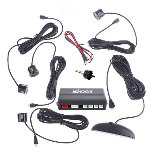 LED Car Parking Sensor Monitor Sensors Parking Assistance Auto Reverse Radar Detector System Display