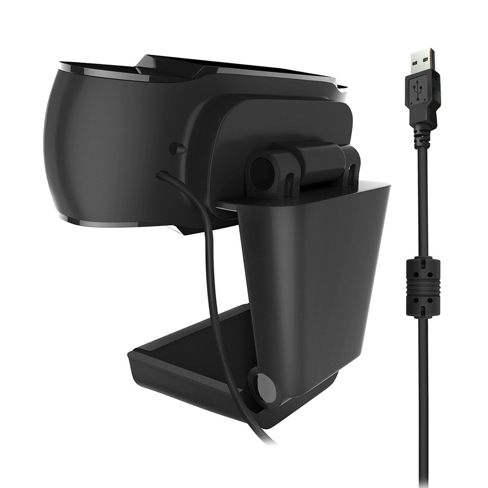 Webcam 1080P USB Web Camera with Microphone for Online Meeting Plug and Play for PC Desktop Laptop