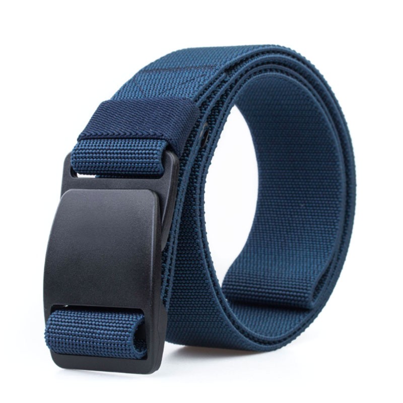 buckle elastic belt male army tactical waist canvas belts