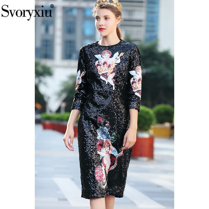 Vintage Prom Dresses with Sleeves Angel